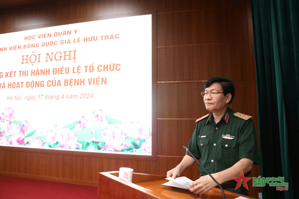 Bệnh viện Bỏng Quốc gia Lê Hữu Trác tổng kết thi hành điều lệ tổ chức và hoạt động