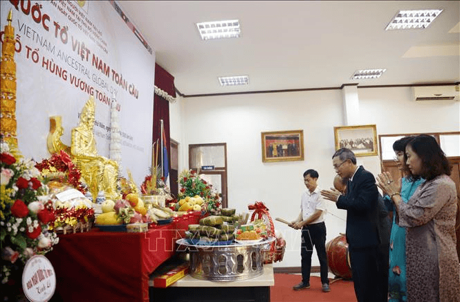 Giỗ Tổ Hùng Vương 2024: Kiều bào tại đất nước Triệu Voi ghi nhớ công ơn tổ tiên