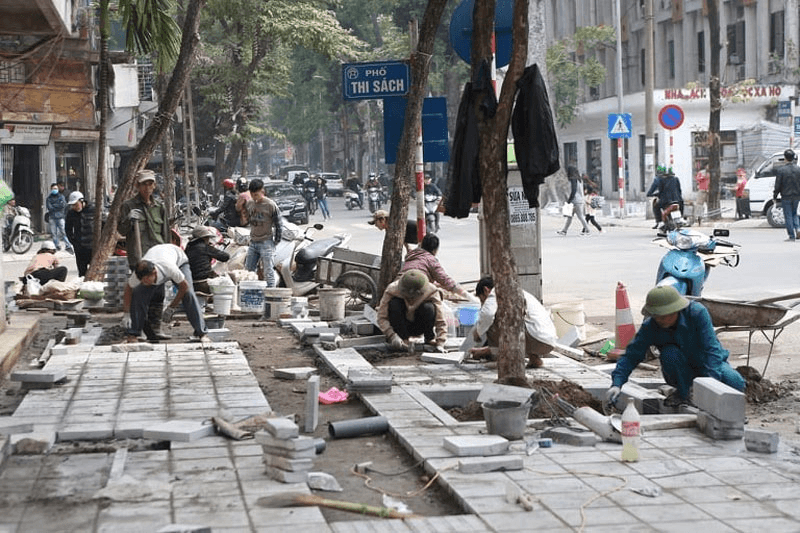 Xây dựng theo kiểu "lai rai"
