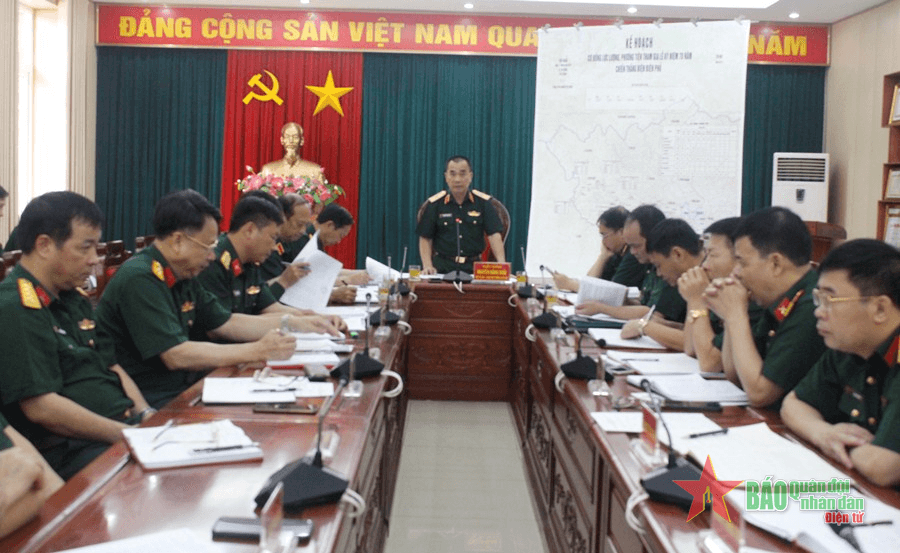 Quân khu 2 giao nhiệm vụ cho lực lượng cơ động tham gia diễu binh, diễu hành kỷ niệm 70 năm Chiến thắng Điện Biên Phủ