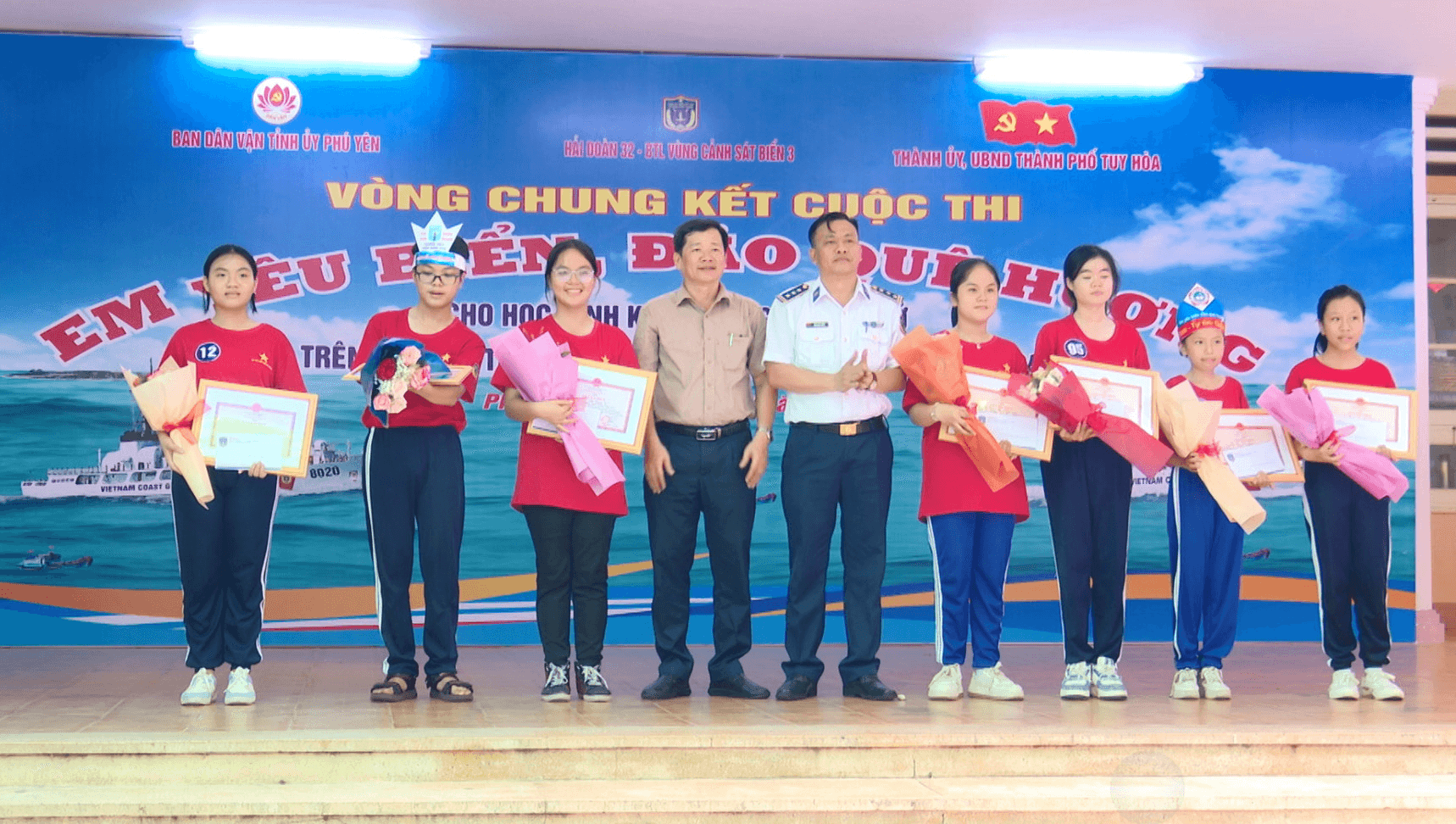 Tổ chức vòng chung kết Cuộc thi “Em yêu biển, đảo quê hương” tại tỉnh Phú Yên