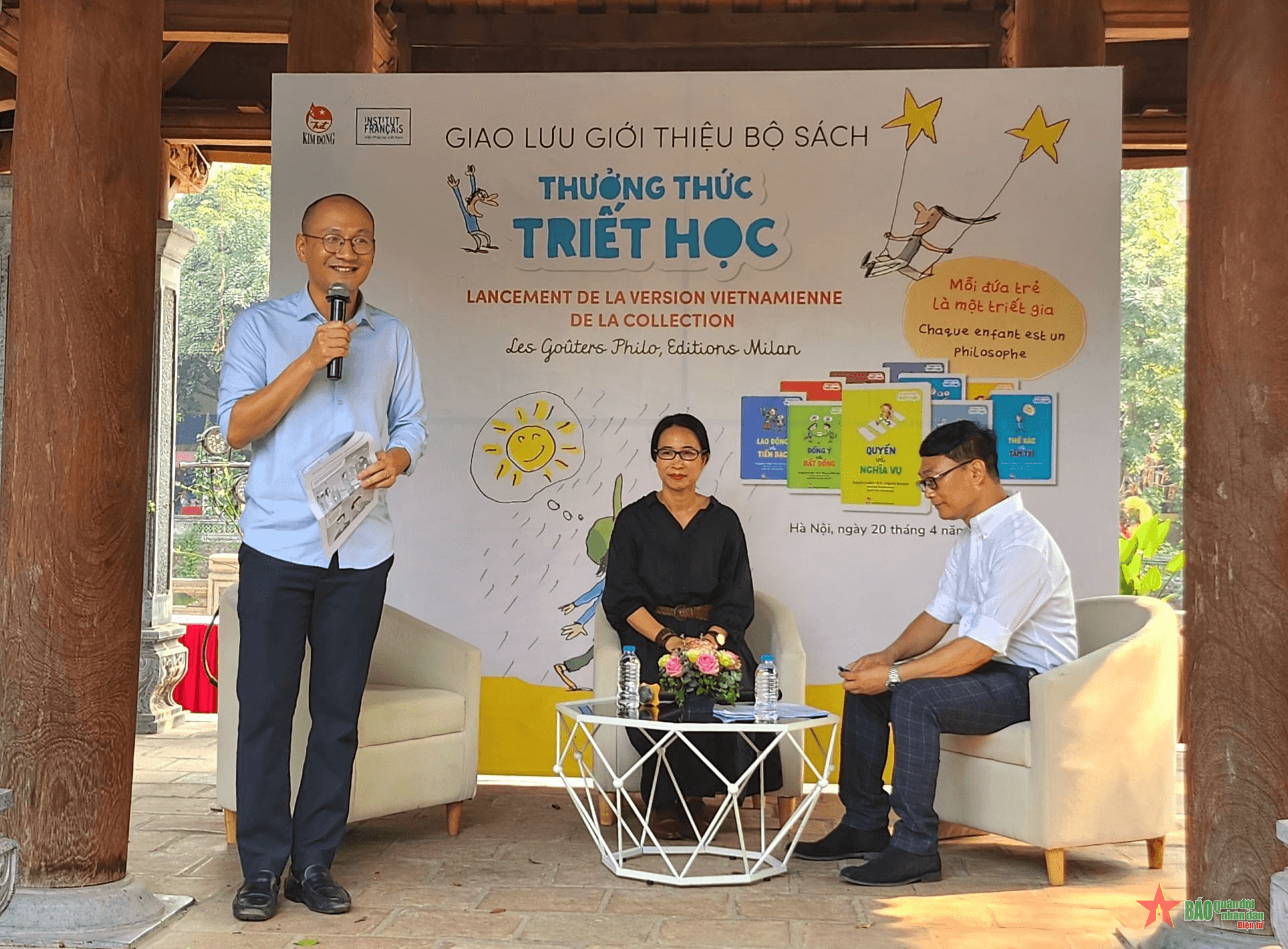 Những cuốn sách hút bạn đọc trẻ thưởng thức triết học