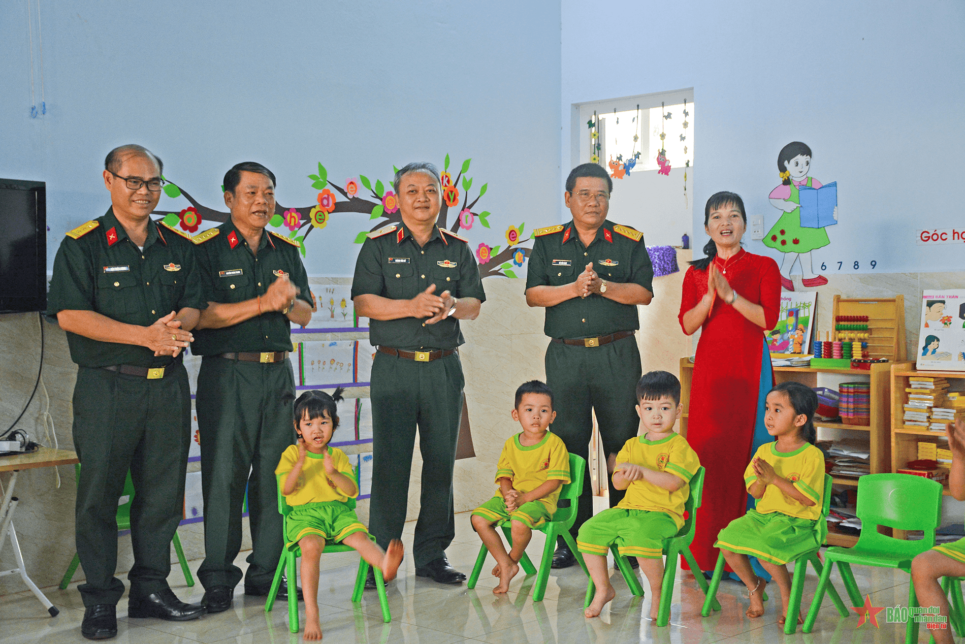 Công ty 74: Xây dựng "Trường mầm non hạnh phúc, lấy trẻ làm trung tâm”