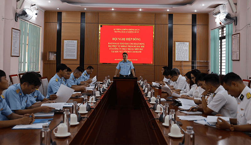 Hiệp đồng bảo đảm an toàn bay cho hoạt động bay thăm dò dầu khí