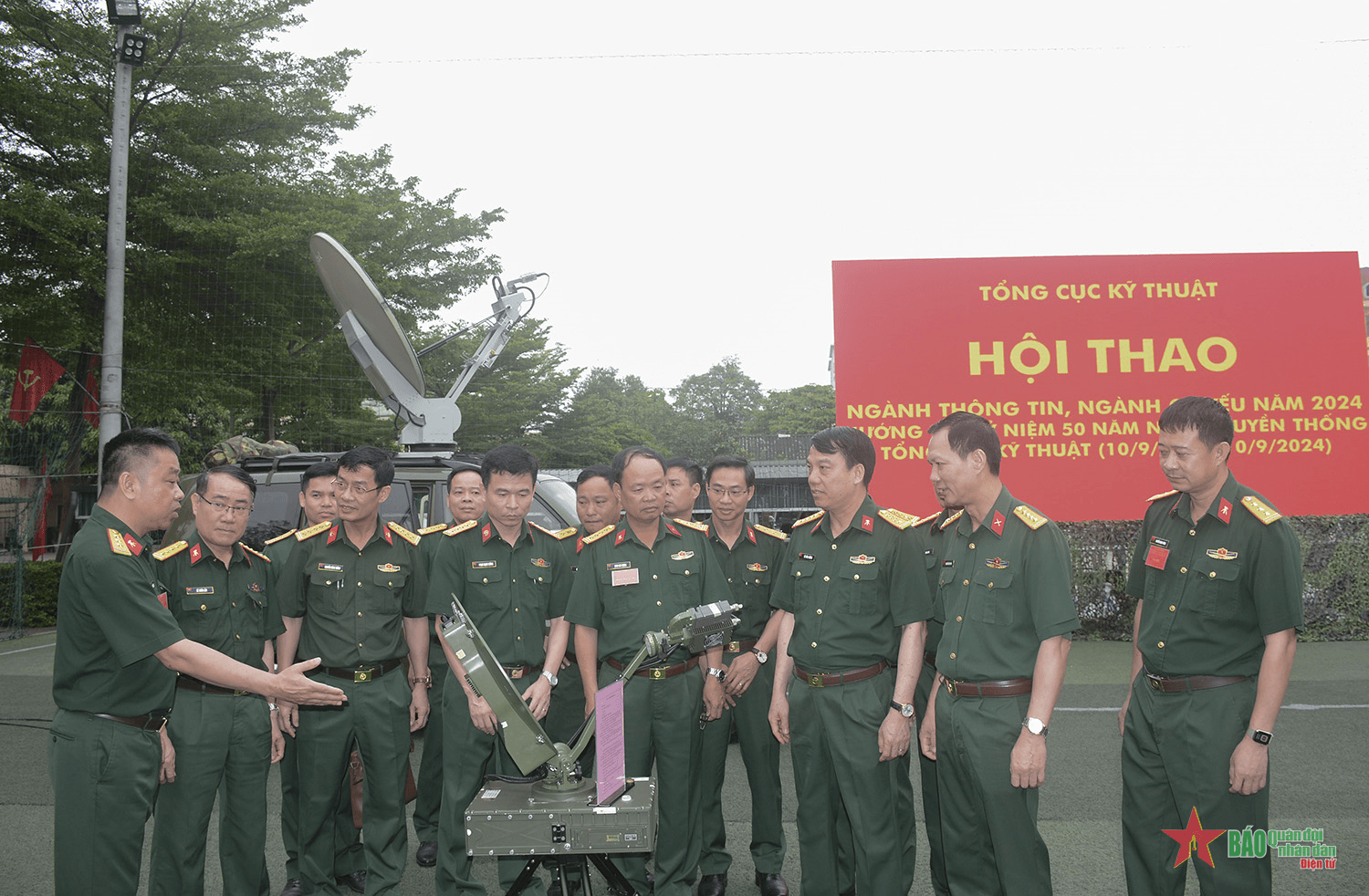 Tổng cục Kỹ thuật khai mạc Hội thao ngành thông tin, ngành cơ yếu