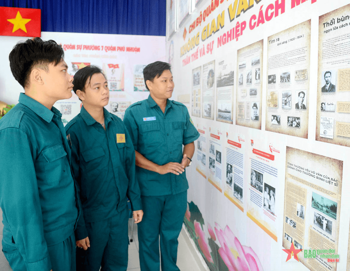 Thỏa ước mơ trở thành người chiến sĩ