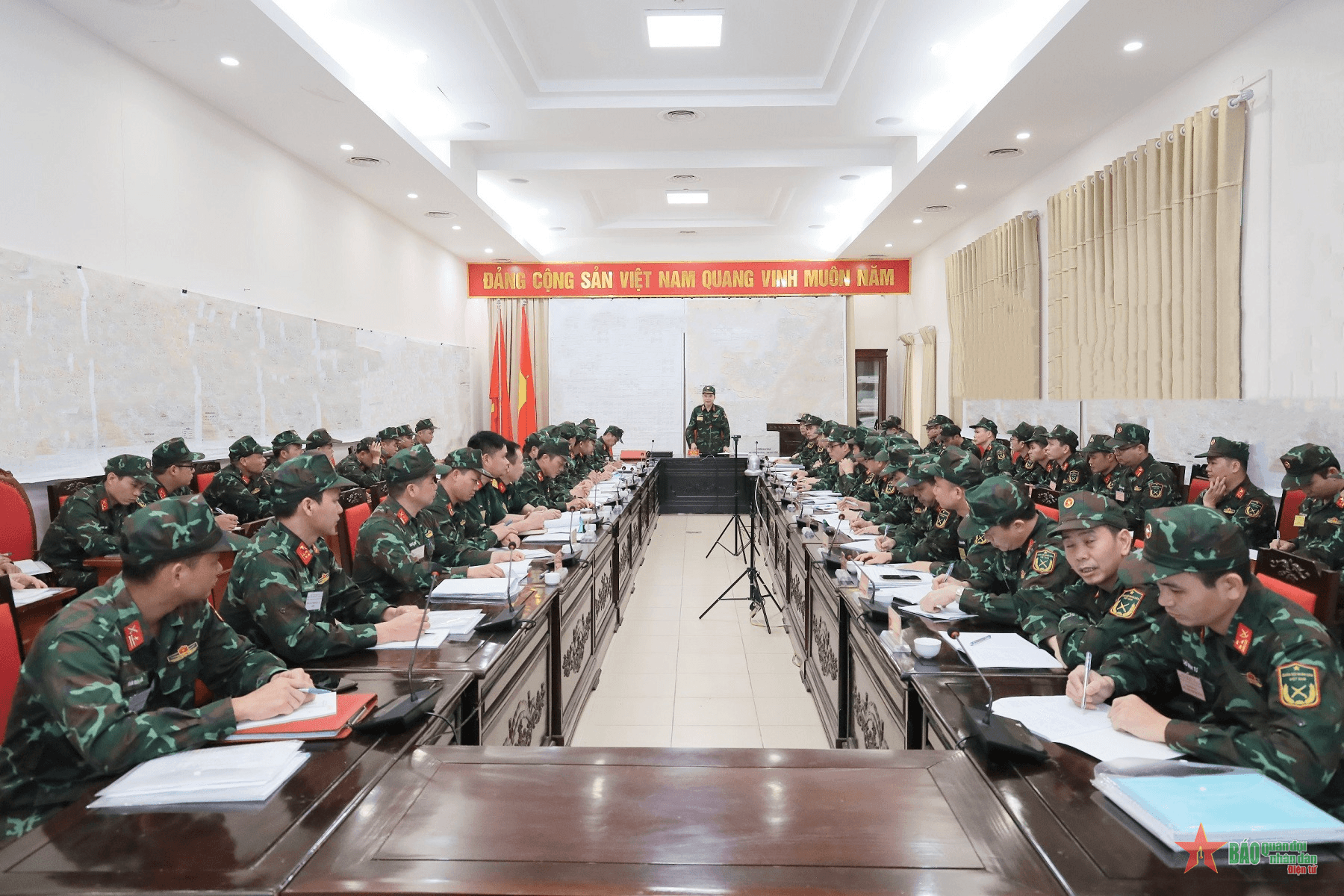 Học viện Hậu cần: Gắn liền nhà trường với đơn vị trong tổ chức diễn tập