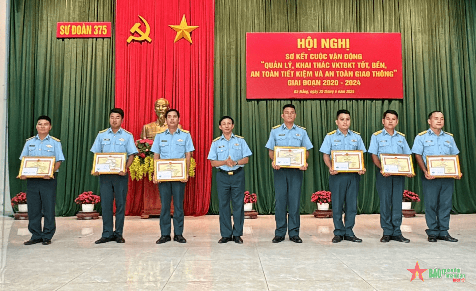 Sư đoàn 375 sơ kết Cuộc vận động 50 giai đoạn 2020-2024