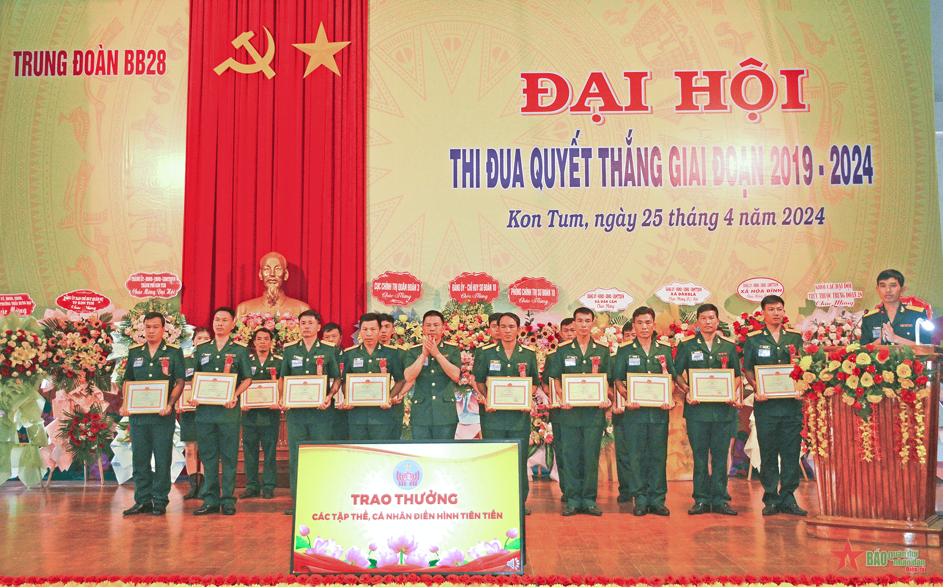 Trung đoàn 28: Nhiều mô hình, cách làm hay, nhiều tập, cá nhân điển hình tiên tiến