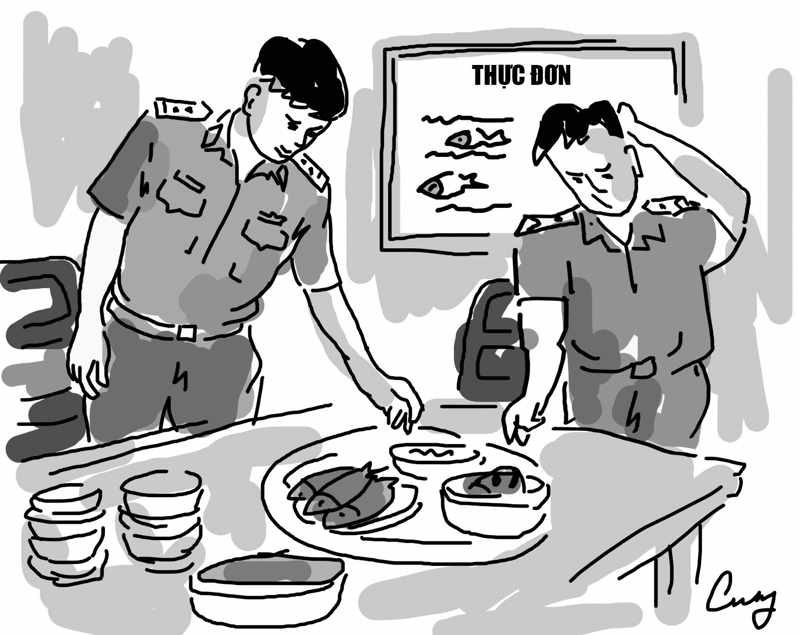 Câu chuyện kỷ luật: Tự quyết... thực đơn
