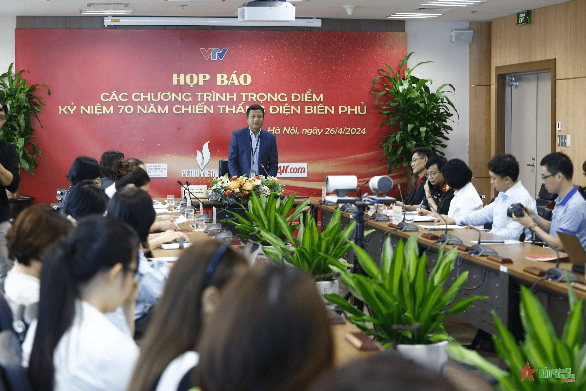 Tường thuật trực tiếp Lễ kỷ niệm, diễu binh, diễu hành 70 năm Chiến thắng Điện Biên Phủ trên kênh VTV1