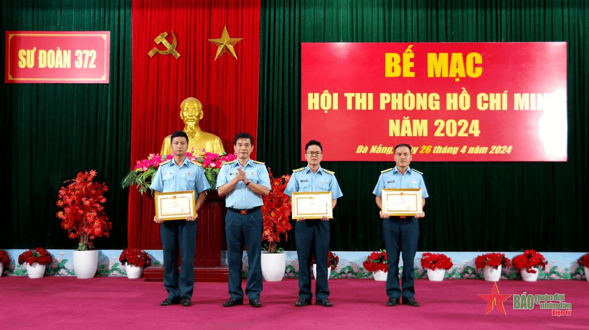 Sư đoàn 372 bế mạc Hội thi Phòng Hồ Chí Minh năm 2024