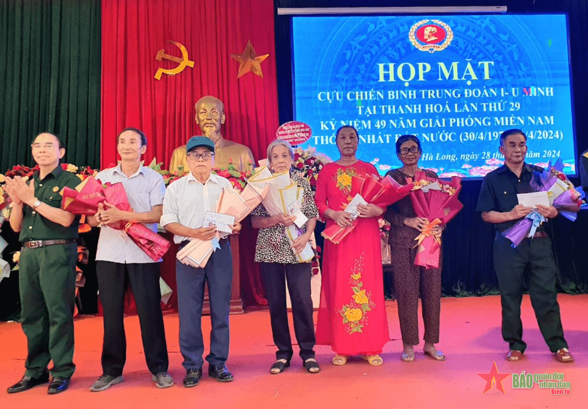 Gặp mặt cựu chiến binh Trung đoàn 1 - U Minh khu vực Thanh Hóa