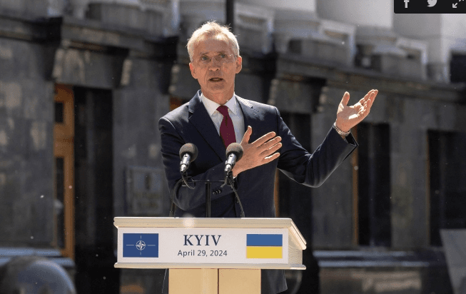 Tổng thư ký NATO thăm Ukraine