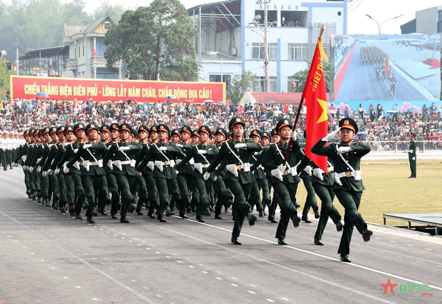 Sơ duyệt Lễ kỷ niệm 70 năm Chiến thắng Điện Biên Phủ