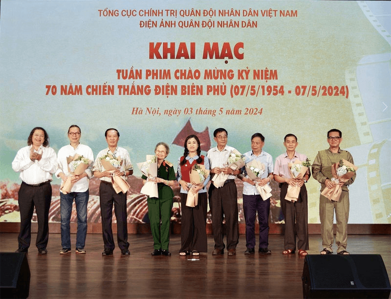 Điện ảnh Quân đội nhân dân tổ chức khai mạc Tuần phim Kỷ niệm 70 năm Chiến thắng Điện Biên Phủ