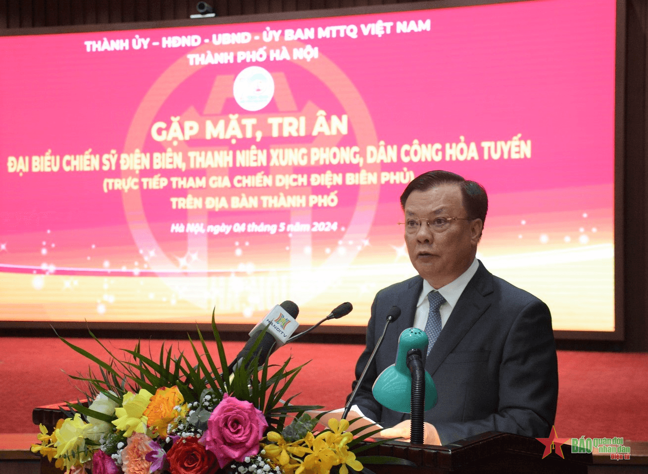 Hà Nội gặp mặt, tri ân các chiến sĩ Điện Biên