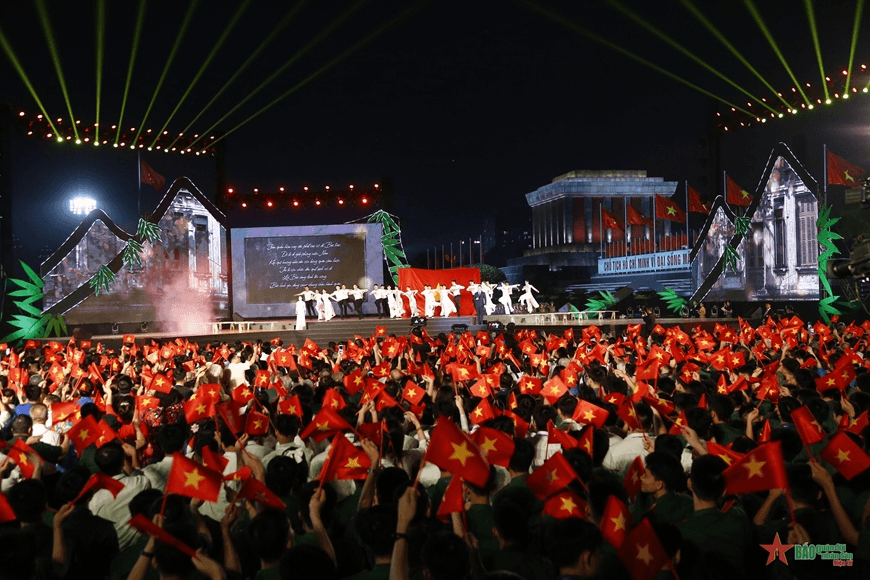 Lắng đọng Cầu truyền hình đặc biệt “Dưới lá cờ Quyết thắng” kỷ niệm 70 năm Chiến thắng Điện Biên Phủ