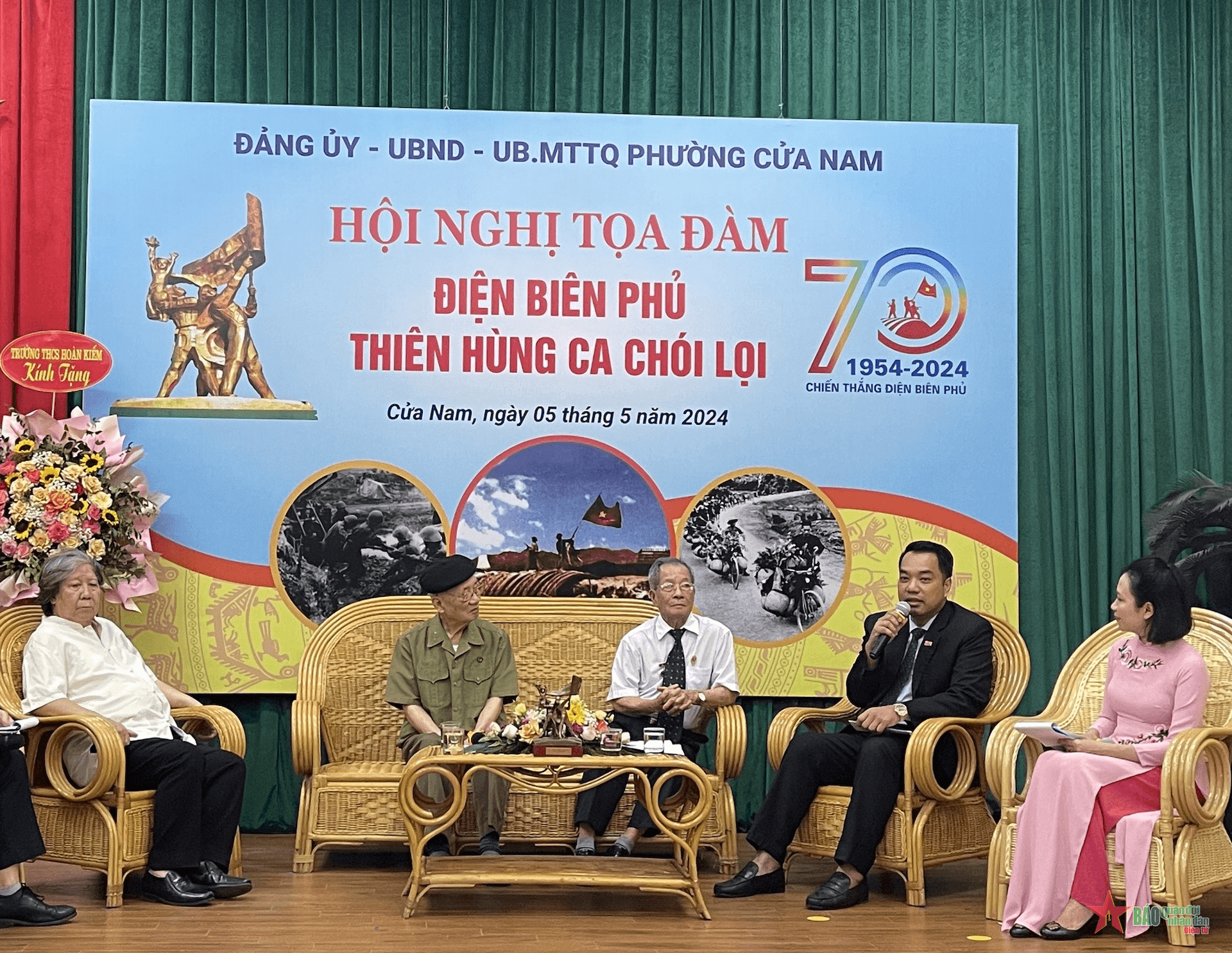Phường Cửa Nam hướng về Điện Biên Phủ
