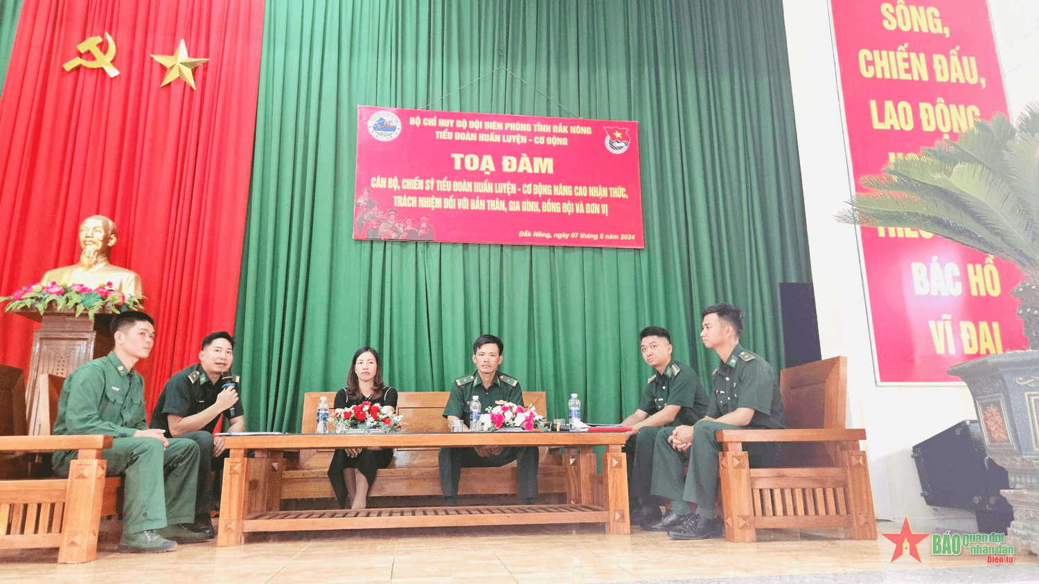 Tọa đàm nâng cao nhận thức, trách nhiệm của cán bộ, đảng viên