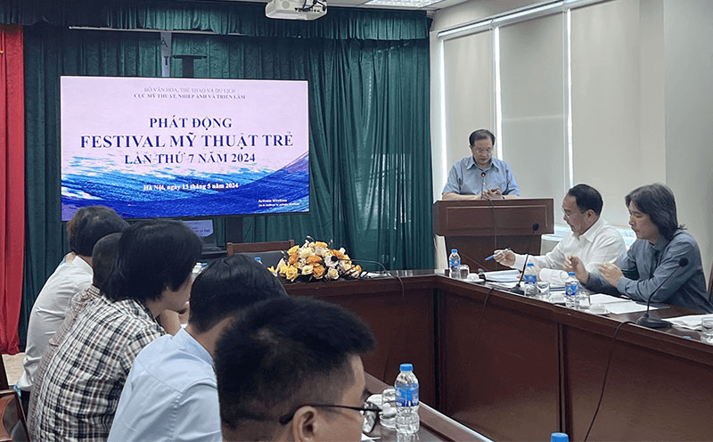 Phát động Festival Mỹ thuật trẻ lần thứ 7 năm 2024