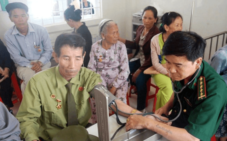 Quy định về khám bệnh, chữa bệnh đối với sĩ quan phục viên có đủ 15 năm phục vụ trong Quân đội