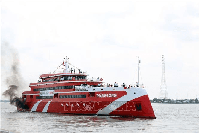 Tàu cao tốc TP Hồ Chí Minh - Côn Đảo chính thức khai trương
