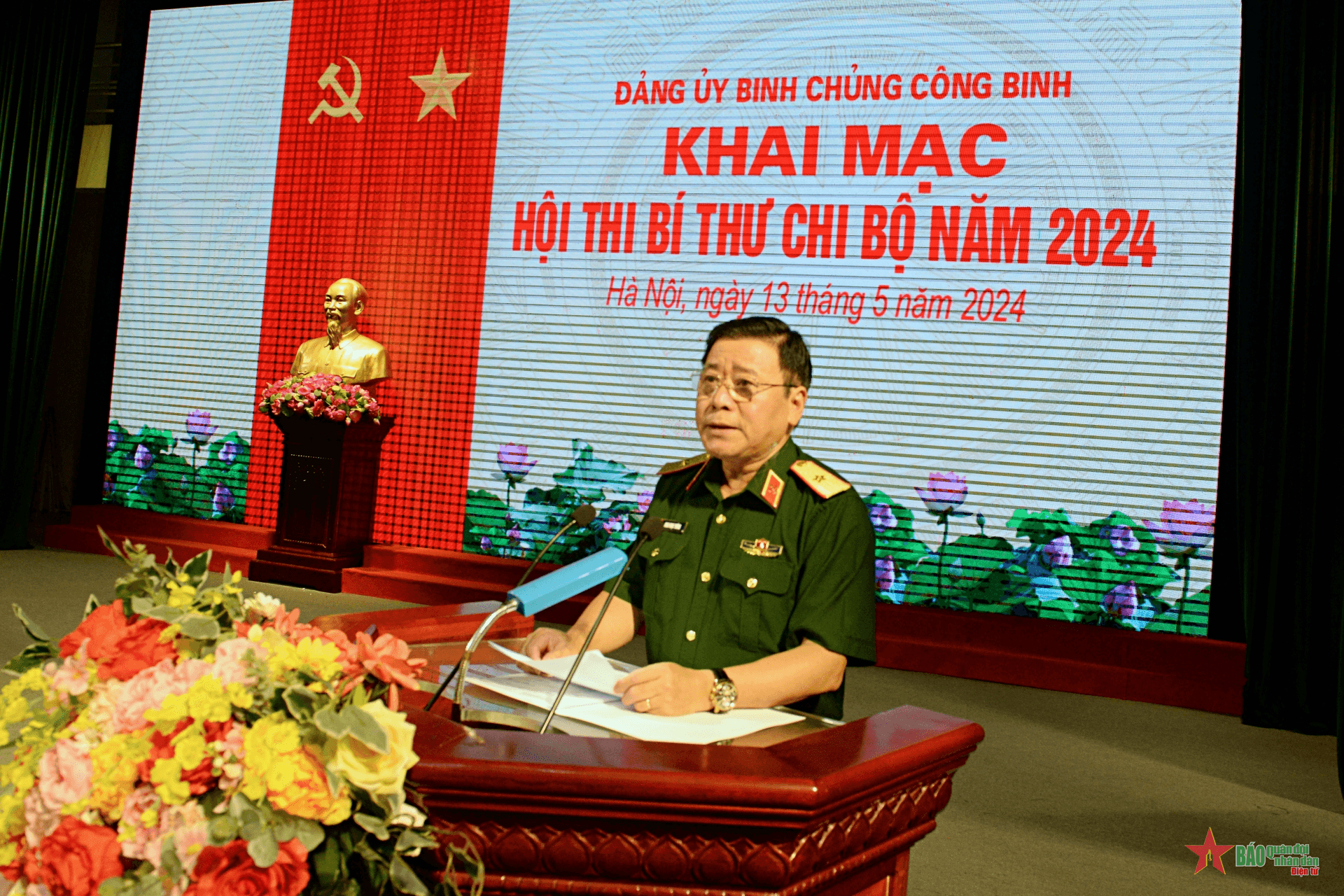 Binh chủng Công binh khai mạc Hội thi Bí thư Chi bộ năm 2024