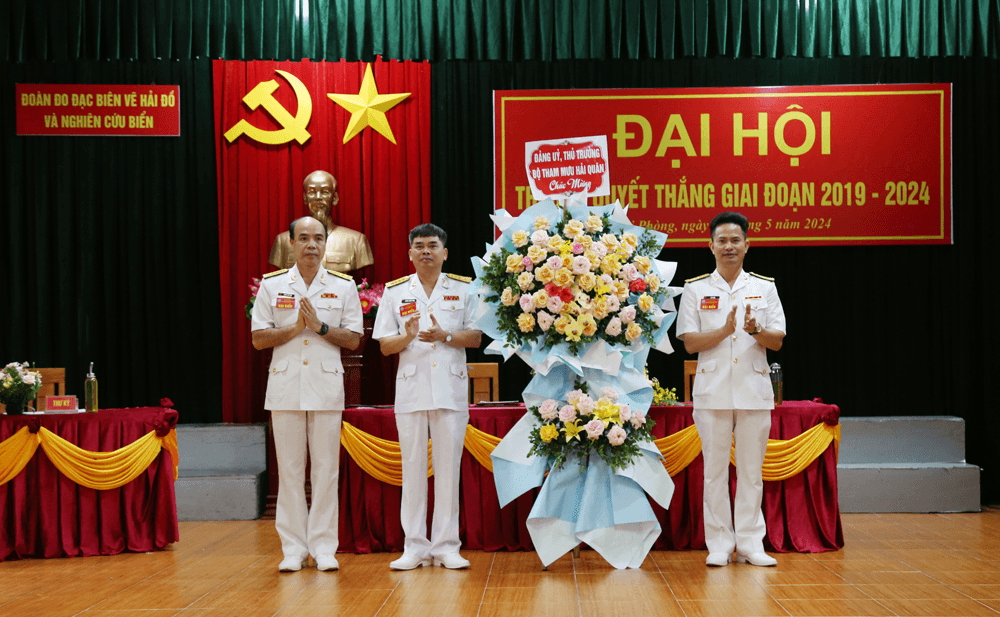 Đoàn Đo đạc biên vẽ hải đồ và nghiên cứu biển có nhiều sáng kiến áp dụng vào thực tiễn đơn vị