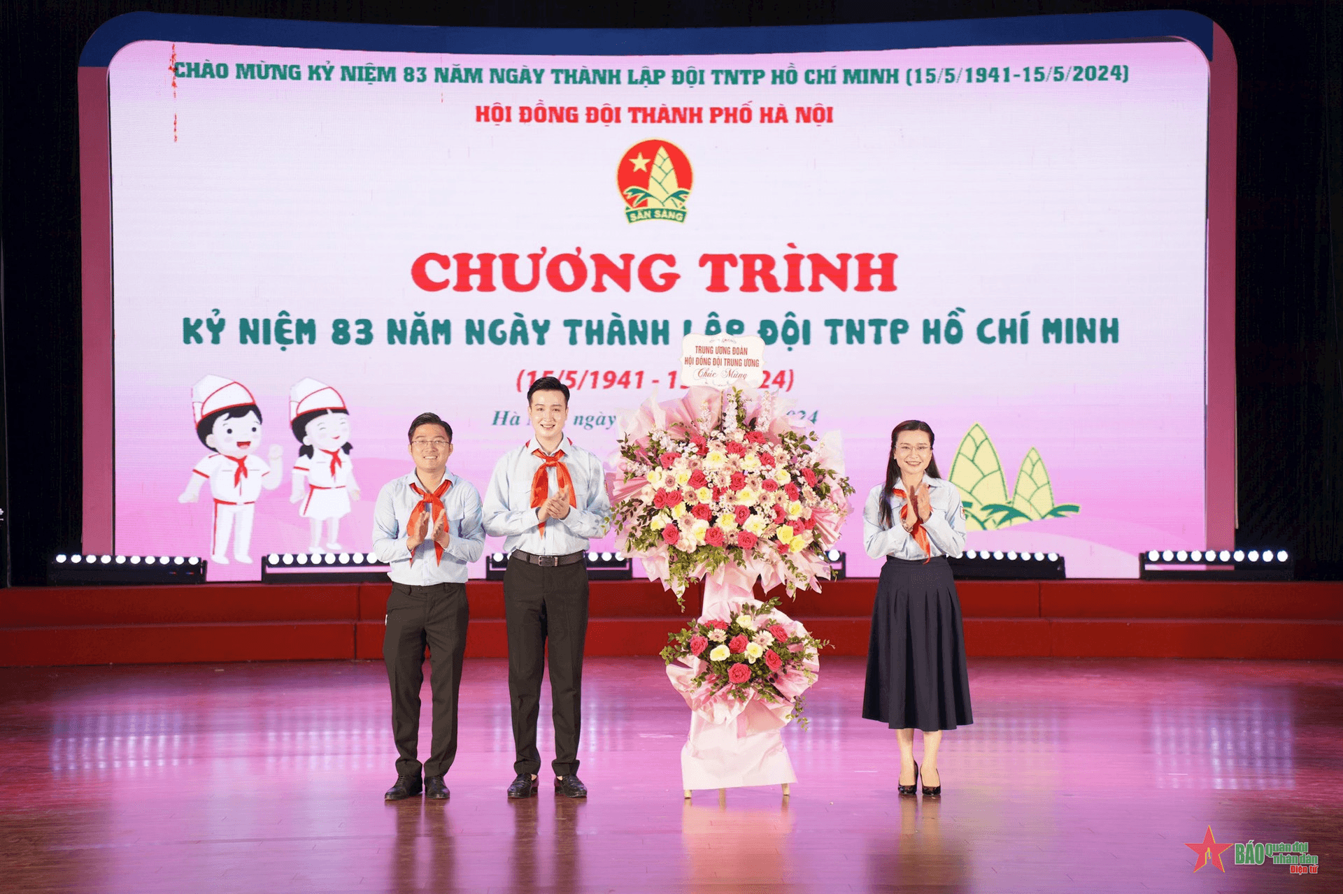 Hà Nội: Kỷ niệm 83 năm Ngày thành lập Đội Thiếu niên tiền phong Hồ Chí Minh