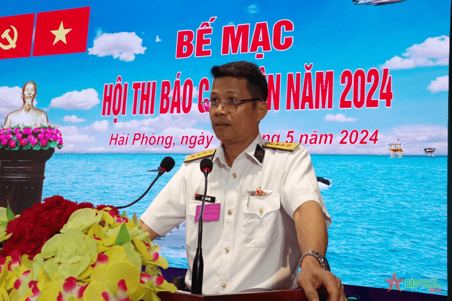Lữ đoàn 131 tổ chức Hội thi báo cáo viên năm 2024