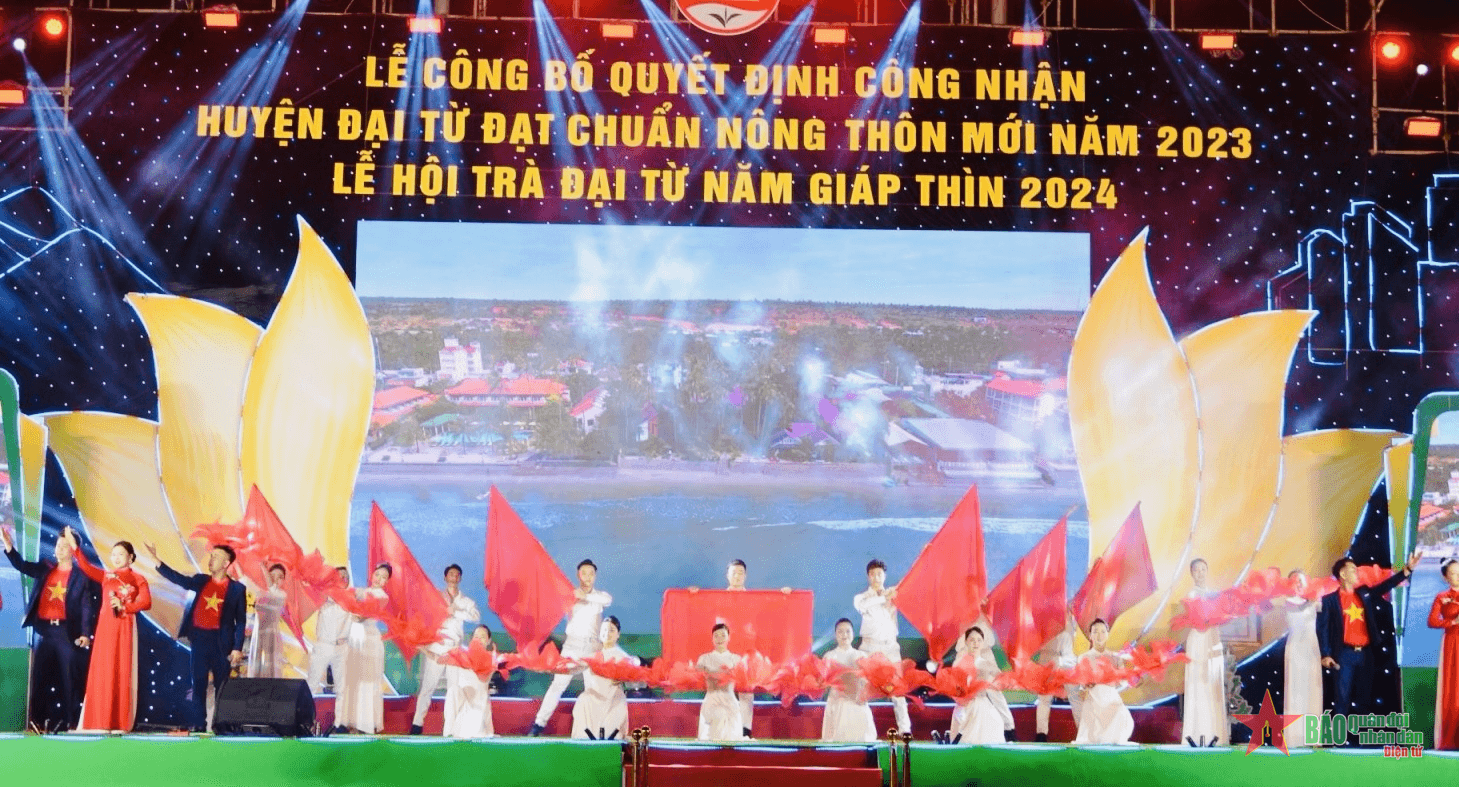 Công bố quyết định của Thủ tướng Chính phủ công nhận huyện Đại Từ đạt chuẩn nông thôn mới