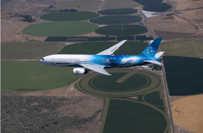 Thử nghiệm công nghệ mới trên máy bay Boeing 777-200ER
