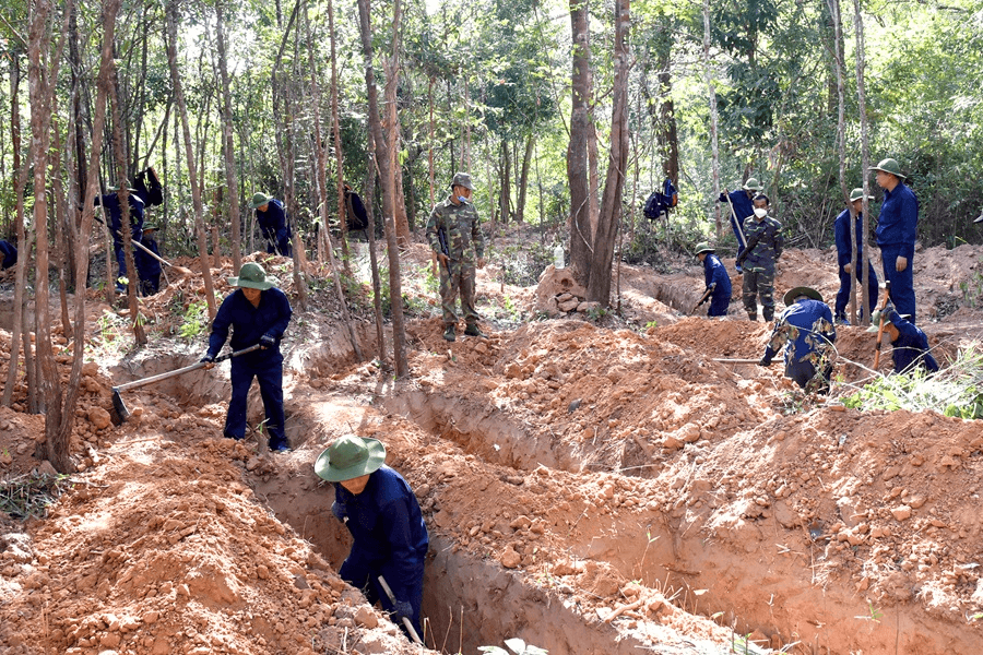 Công tác bảo đảm phải đủ mạnh để thúc đẩy tìm kiếm, quy tập hài cốt liệt sĩ