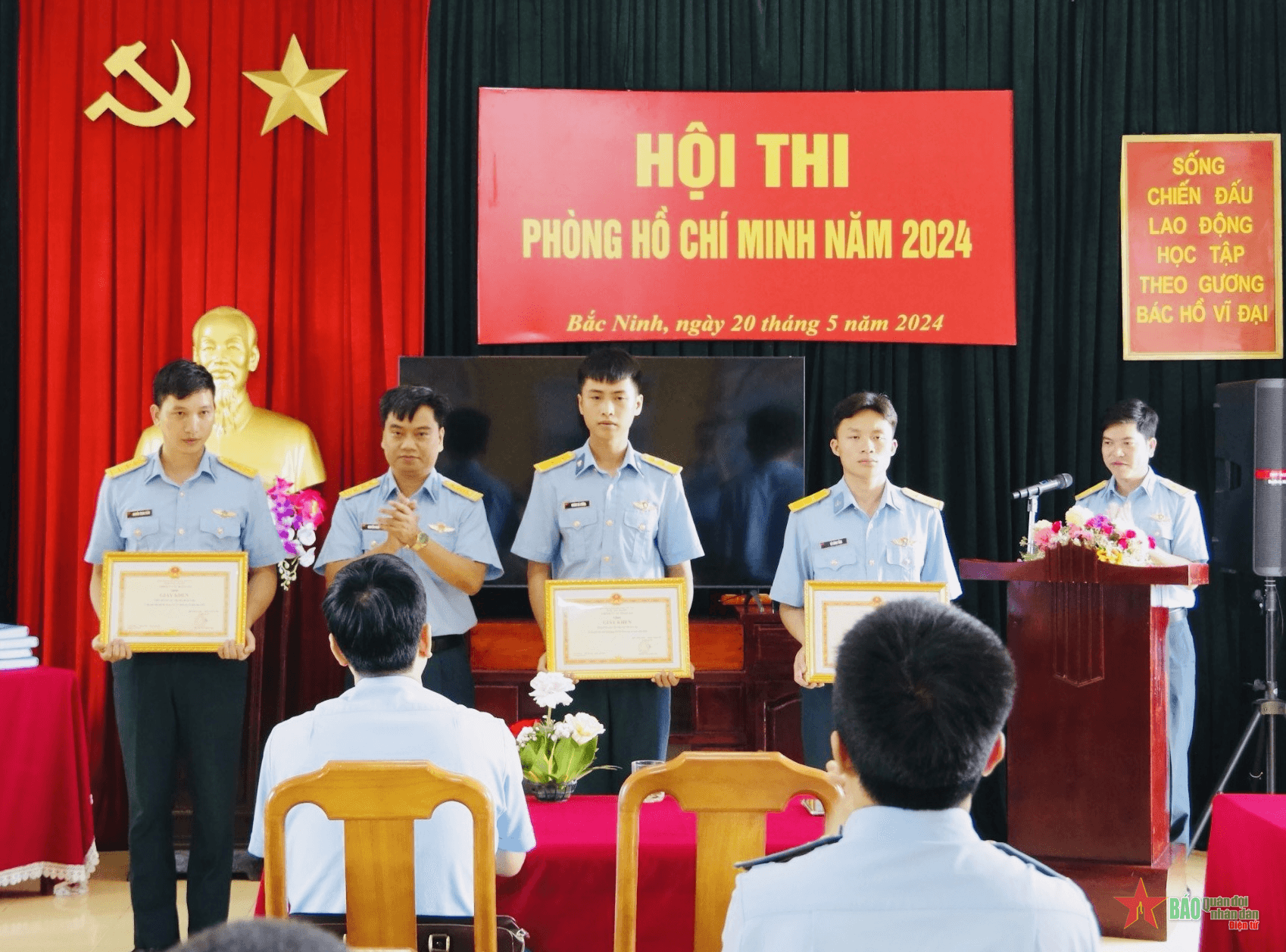 Sư đoàn 365 bế mạc hội thi Phòng Hồ Chí Minh