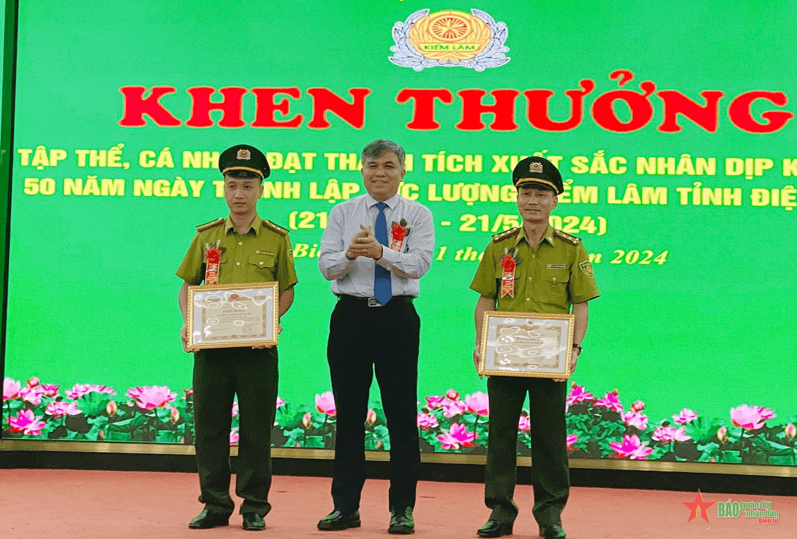 Kỷ niệm 50 năm thành lập lực lượng kiểm lâm tỉnh Điện Biên