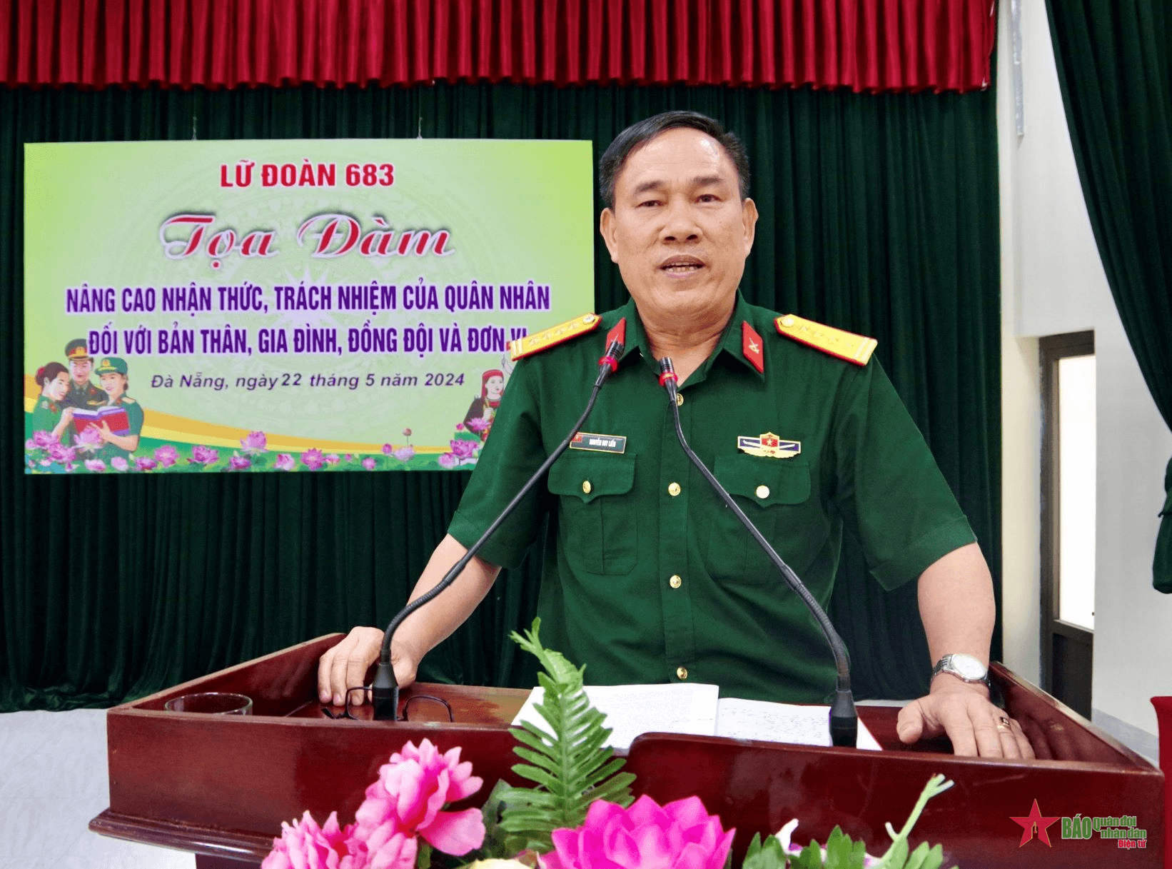 Lữ đoàn 683: Nâng cao nhận thức, trách nhiệm của quân nhân đối với bản thân, gia đình, đồng đội và đơn vị