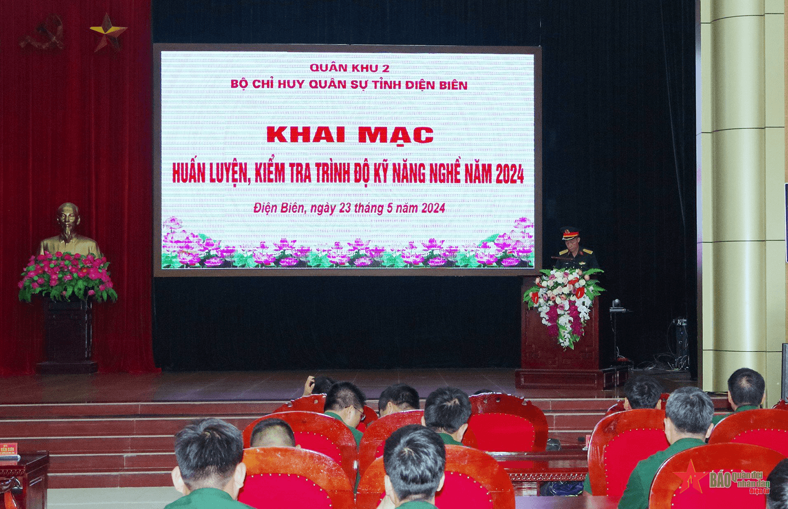 Bộ Chỉ huy Quân sự tỉnh Điện Biên huấn luyện, kiểm tra kỹ năng nghề năm 2024