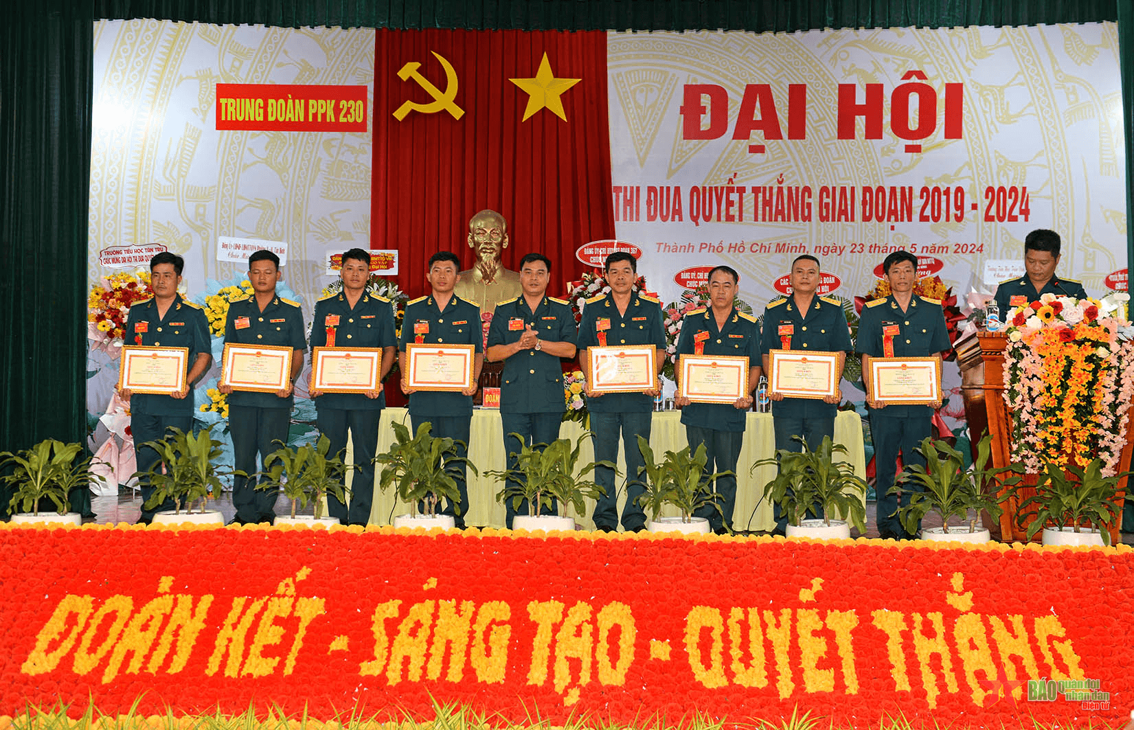 Trung đoàn 230 tiếp tục đẩy mạnh Phong trào Thi đua Quyết thắng