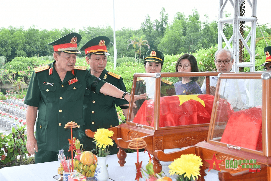 Tỉnh Quảng Bình: Truy điệu và an táng 16 hài cốt liệt sĩ hy sinh ở Lào