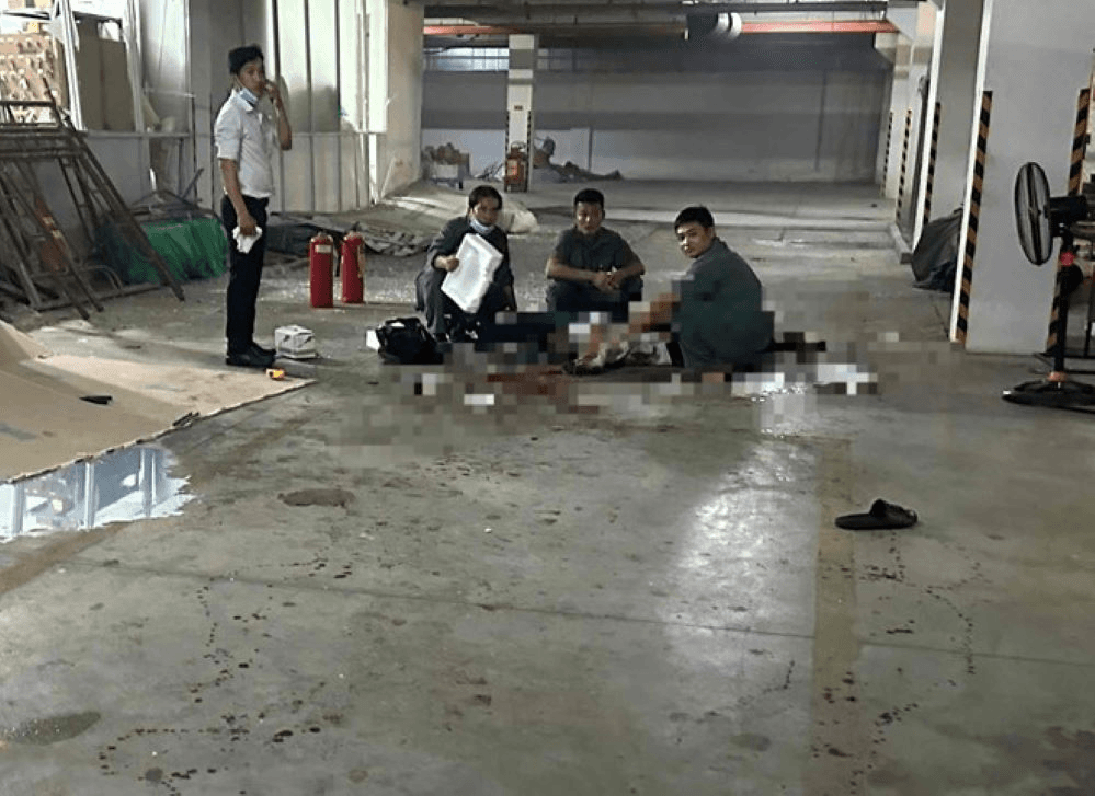 Nổ lớn dưới hầm tòa chung cư tại Bình Dương