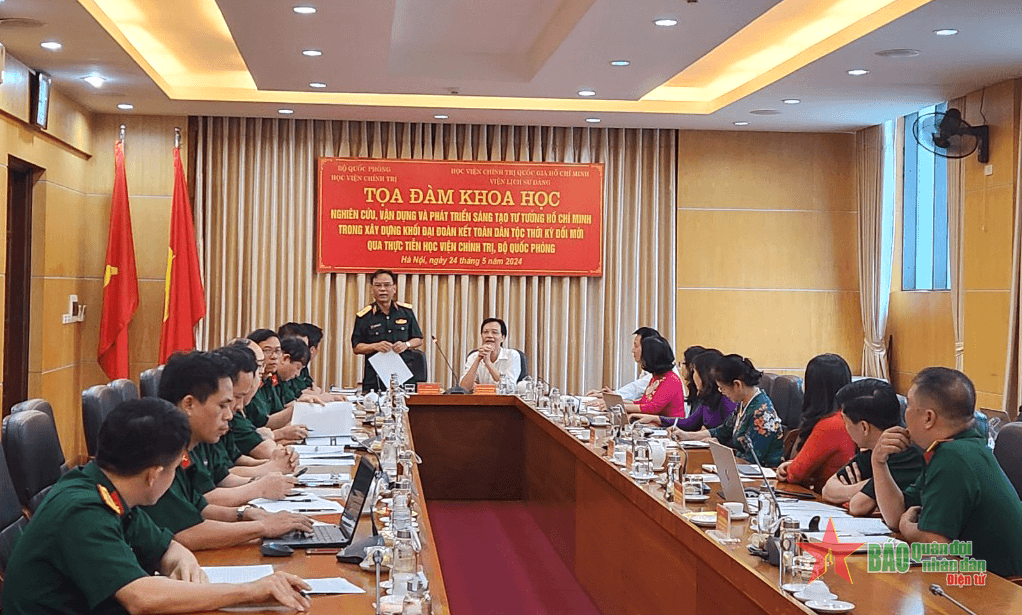 Học viện Chính trị nghiên cứu, vận dụng tư tưởng Hồ Chí Minh về xây dựng khối đại đoàn kết dân tộc