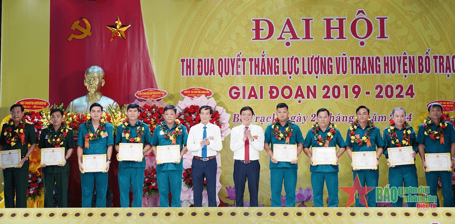 Lực lượng vũ trang huyện Bố Trạch (tỉnh Quảng Bình): Tập trung đột phá các mục tiêu
​