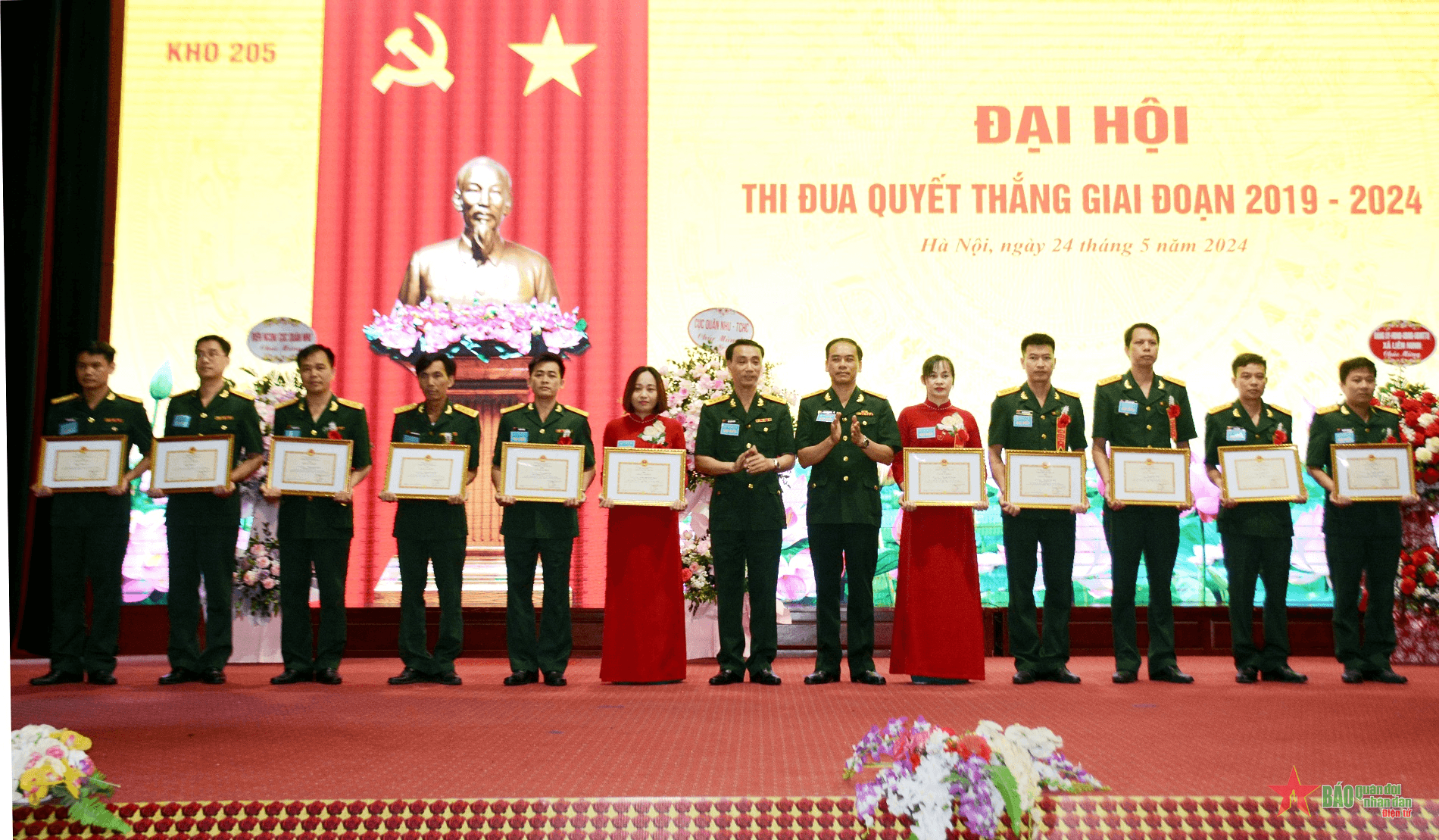 Kho 205 đột phá trong thực hiện các nội dung thi đua