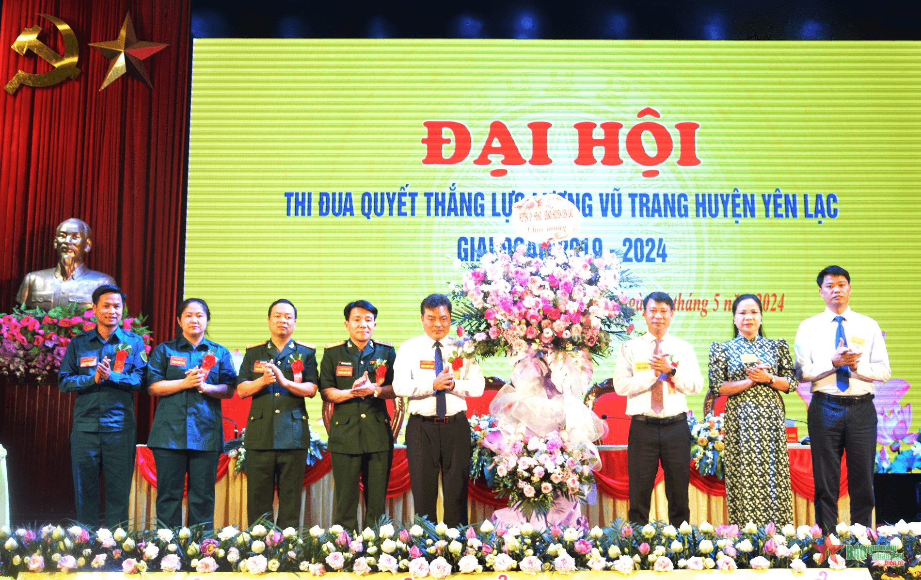 Lực lượng vũ trang huyện Yên Lạc xung kích vào các nhiệm vụ mới, khó, phức tạp