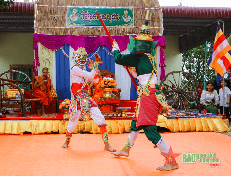 Nghệ thuật múa chằn của đồng bào Khmer