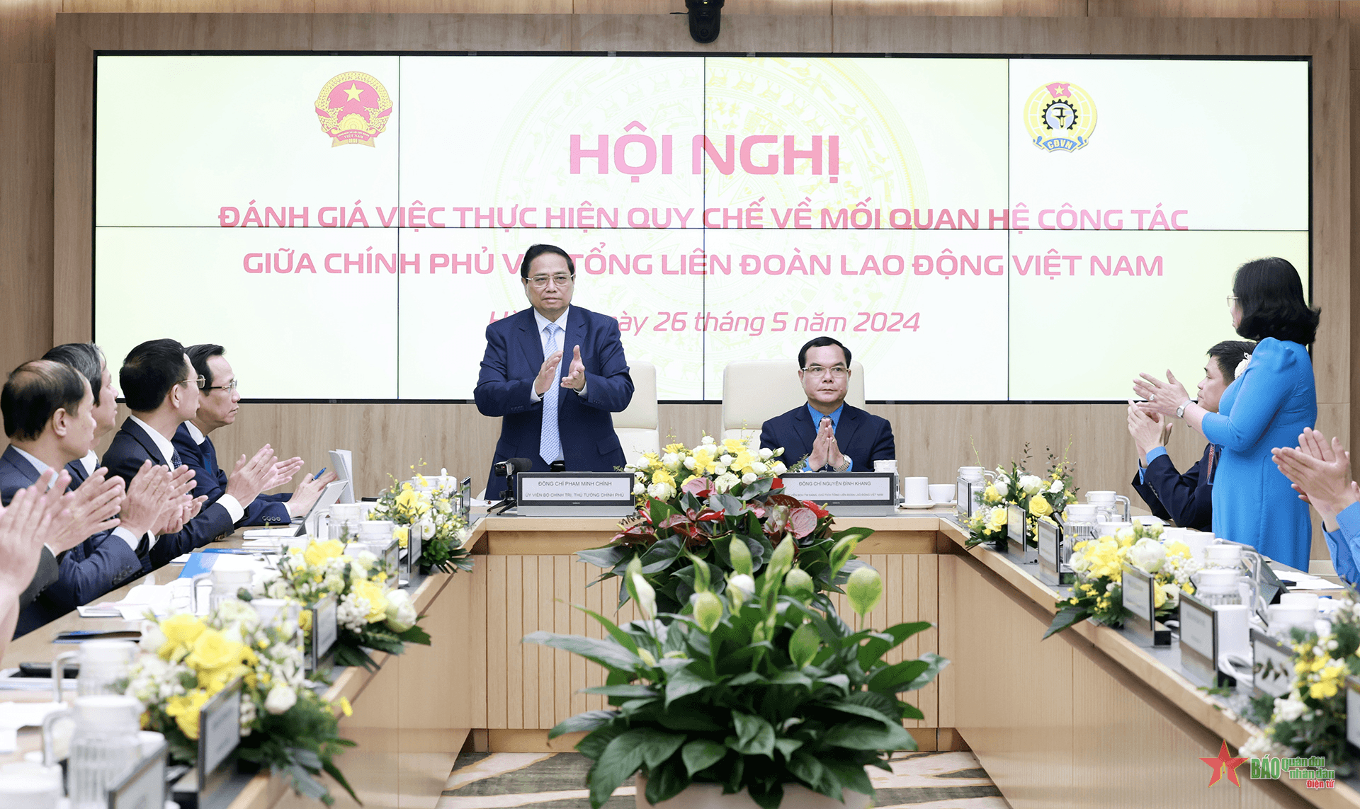 Nâng cao hơn nữa hiệu quả Quy chế phối hợp công tác giữa Chính phủ với Tổng Liên đoàn Lao động Việt Nam