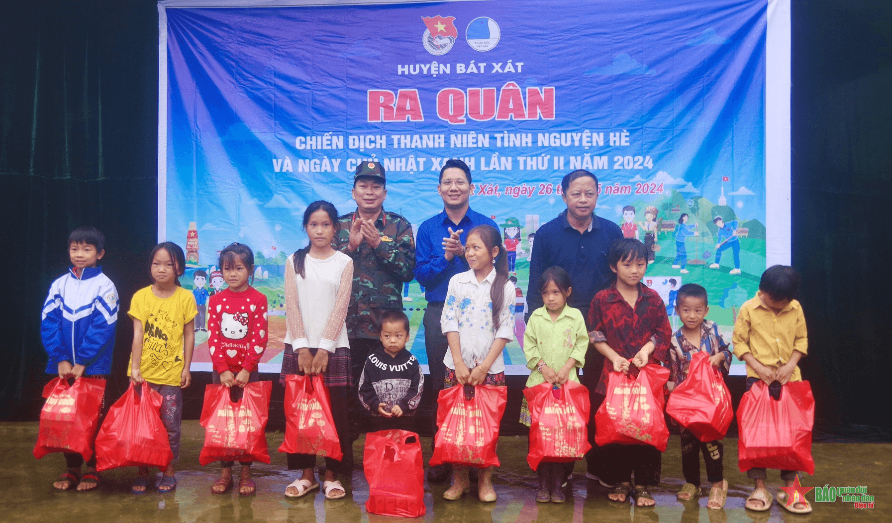 Ra quân chiến dịch thanh niên tình nguyện hè năm 2024