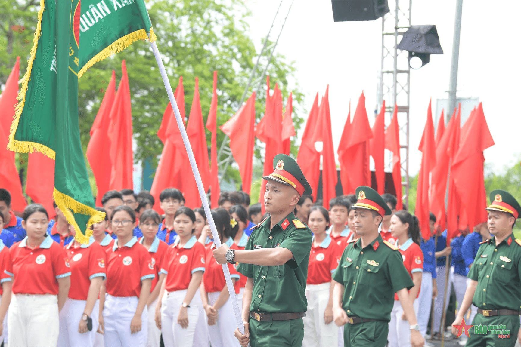 Ra quân chiến dịch thanh niên tình nguyện hè năm 2024 cấp Trung ương