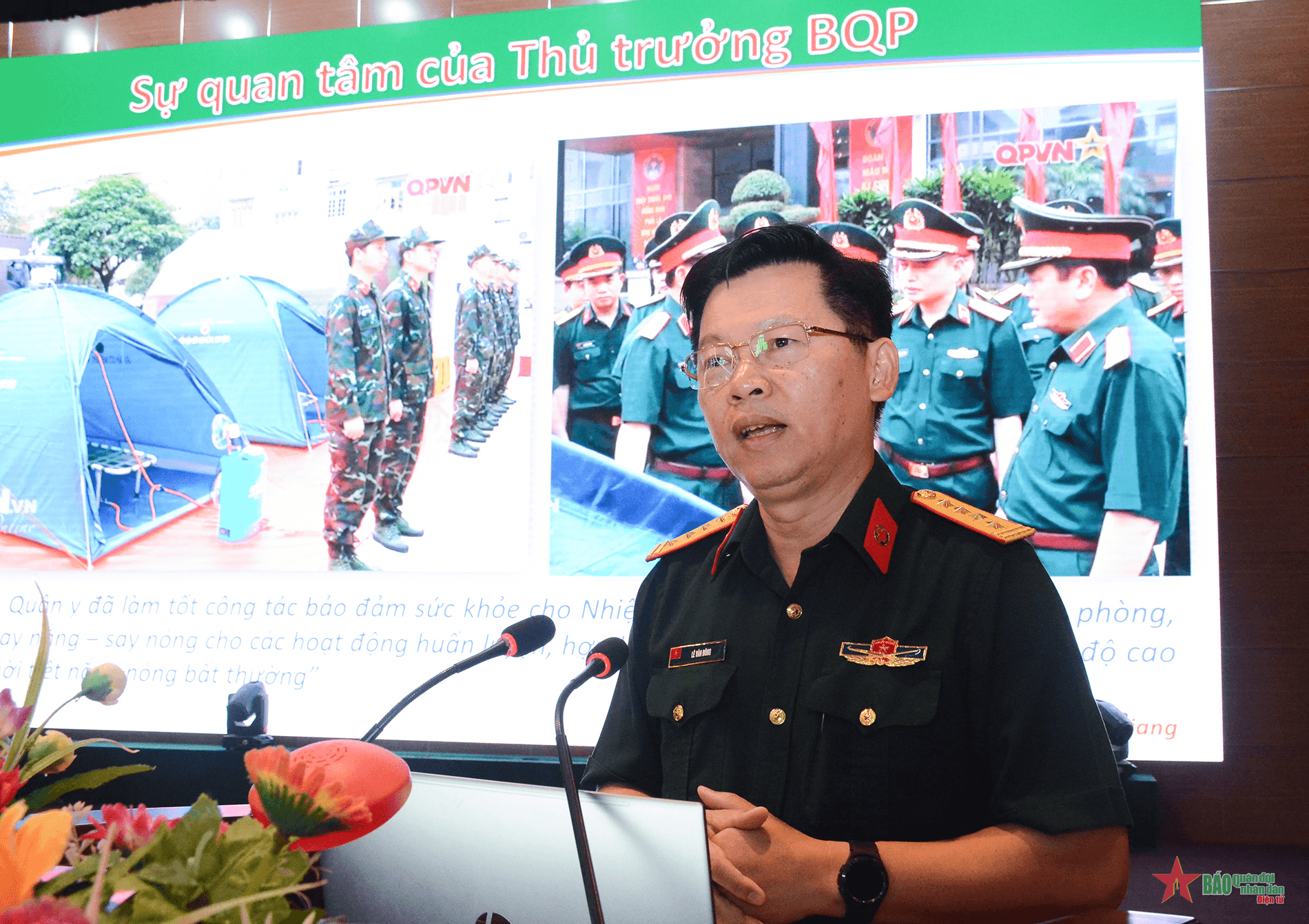 Quân đoàn 3: Tập huấn phòng, chống say nắng, say nóng
